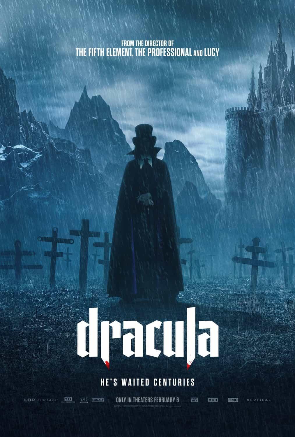 This weeks North American new movie preview 6th February 2026 - Dracula: A Love Tale, Scarlet, Whistle, Ella McCay, The Strangers: Chapter 3 and Pillion
