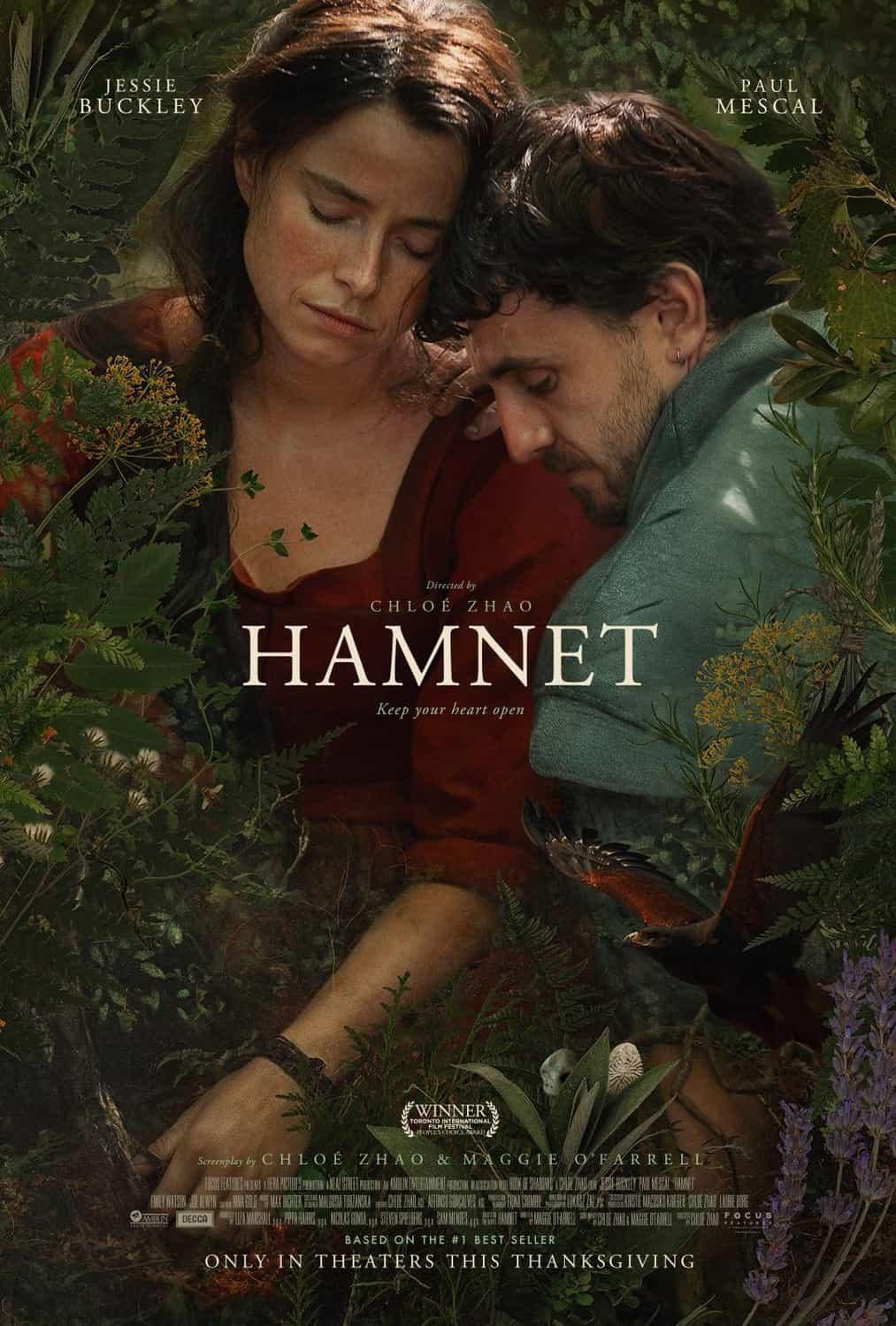 UK Box Office Weekend Report 30th - 1st February 2026:  Hamnet jumps to the top of the UK box office on its 4th weekend of release with Shelter the top new movie at 3