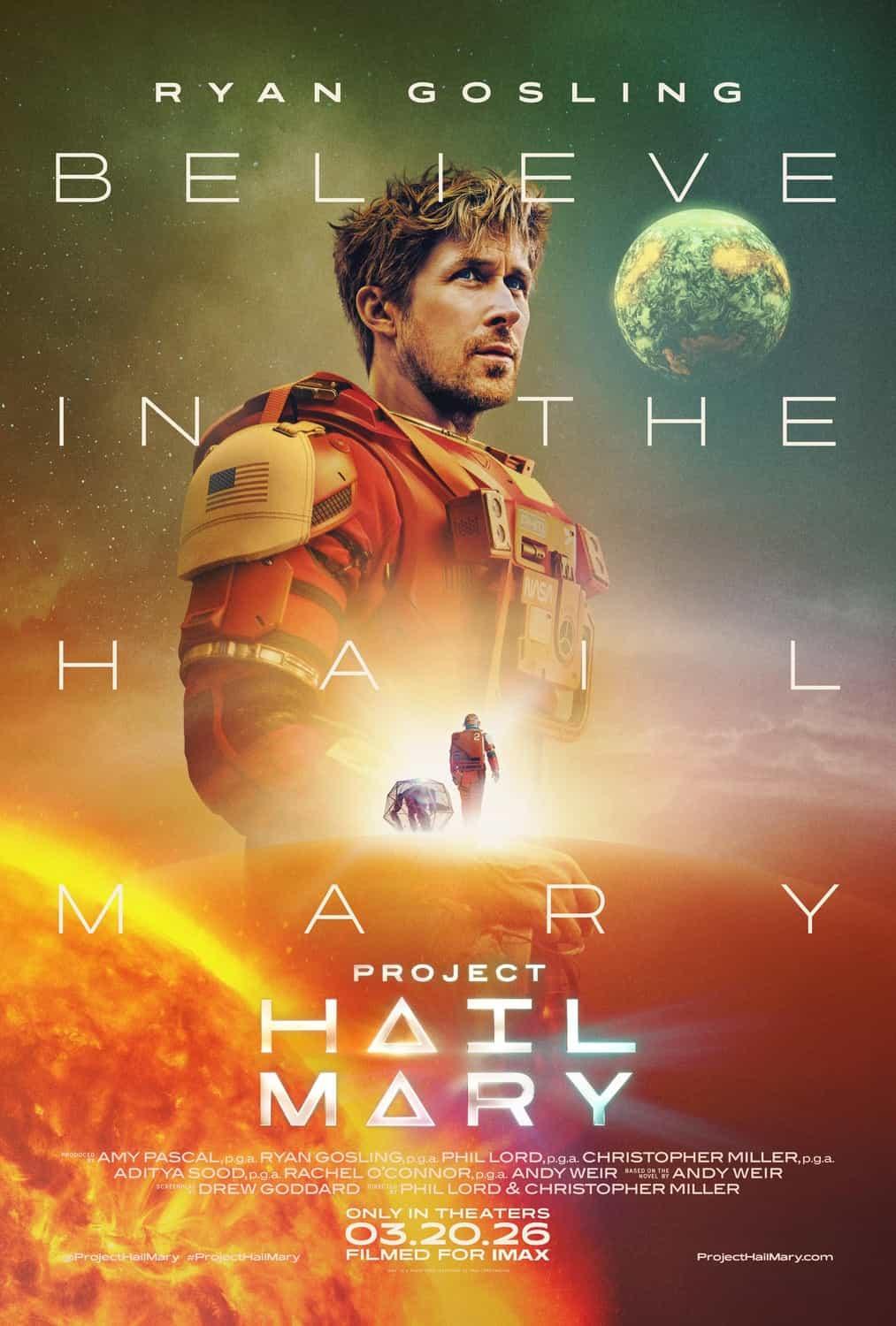 US Box Office Weekend Report 27th - 29th March 2026:  They Will Kill You is the top new movie at 3 while Project Hail Mary stays at the top for a second weekend