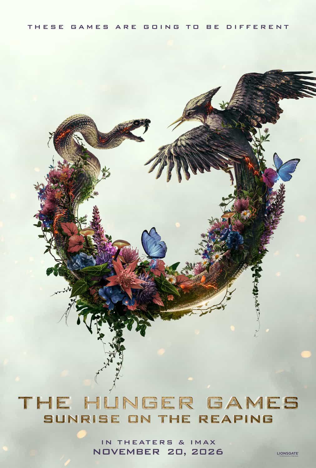 Check out the new trailer and poster for upcoming movie The Hunger Games: Sunrise On the Reaping which stars Jesse Plemons and Mckenna Grace - movie UK release date 20th November 2026