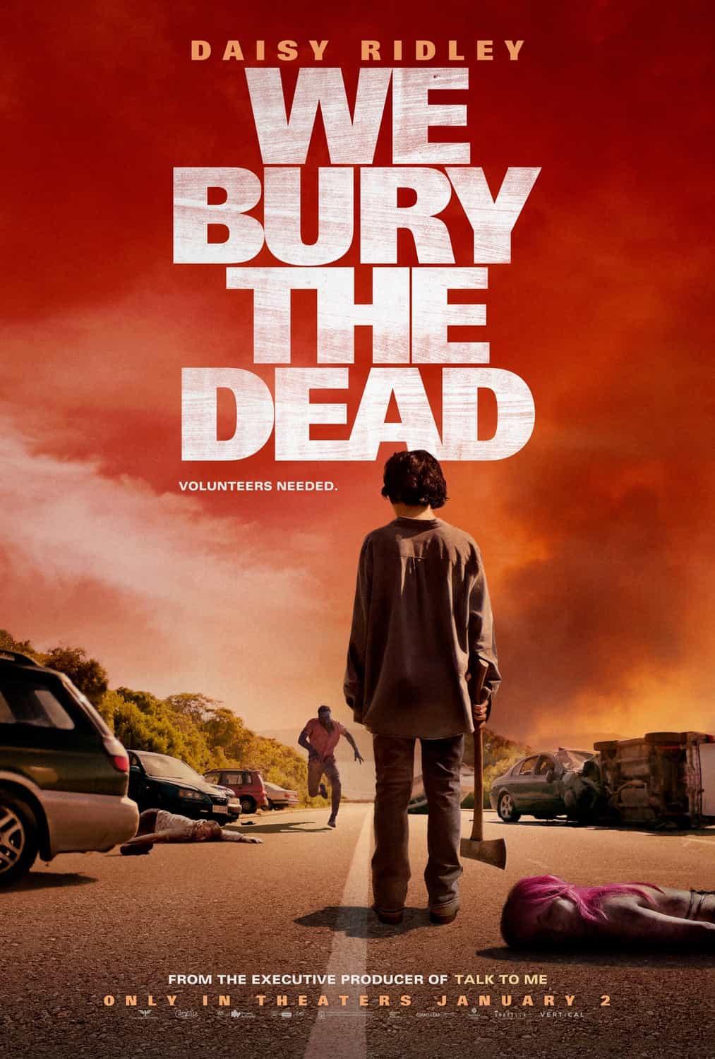 This weeks North American new movie preview 2nd January 2026 - We Bury the Dead